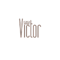 Logo de Casa Victor en color marrón claro